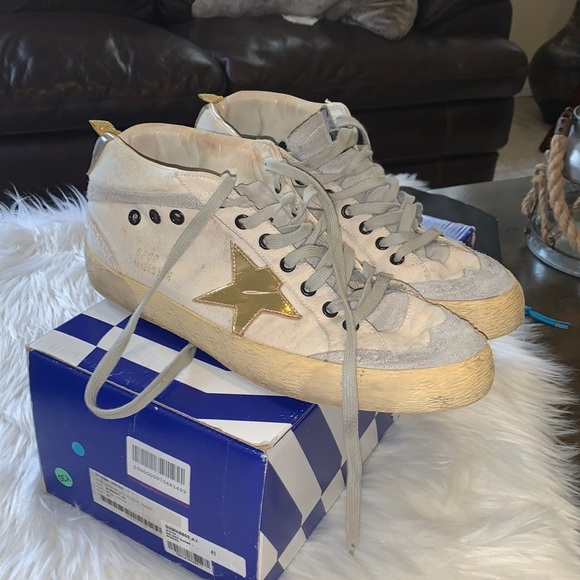 Golden Goose Shoes - Golden Goose Mid Star High Trainers Size 41